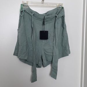 Jlux Label Linen shorts